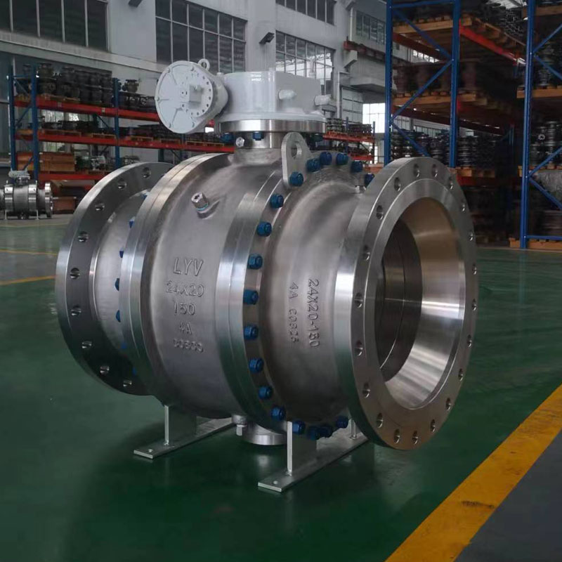 ຫຼຸດຜ່ອນ Bore Trunnion Mounted Ball Valve